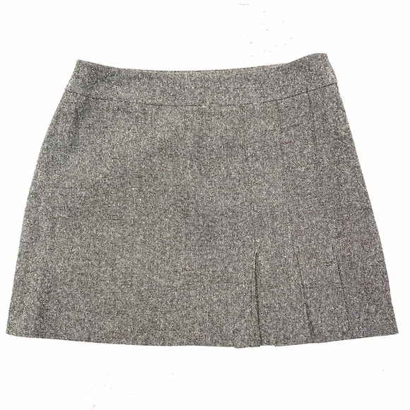 Kenar Dresses & Skirts - | Kenar | grey tweed pleated mini skirt Sz 4